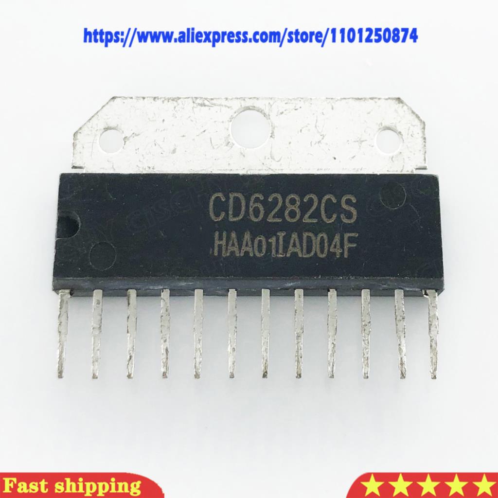 10 ピース/ロット CD6282 CD6282CS D6282 ZIP-12 集積回路在庫あり