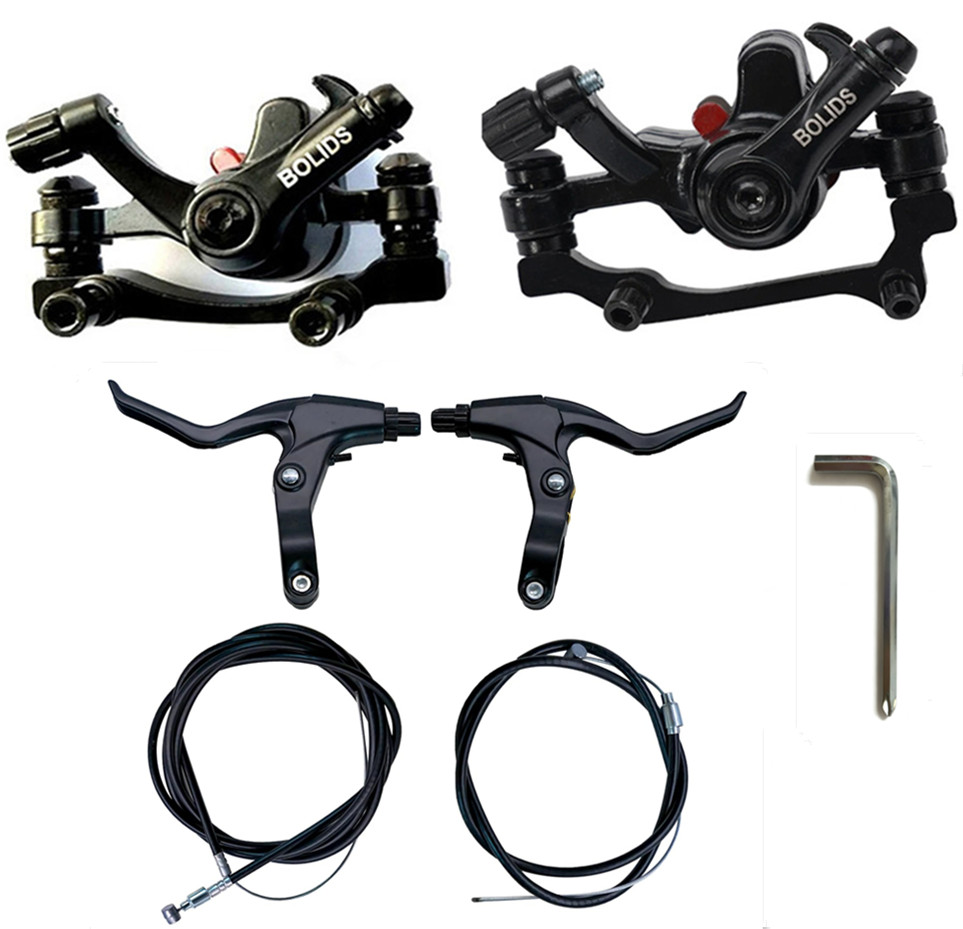 フロントリアバイク用マウンテンメカニカルディスクブレーキキャリパー - サイクリングディスクブレーキシステムアクセサリー