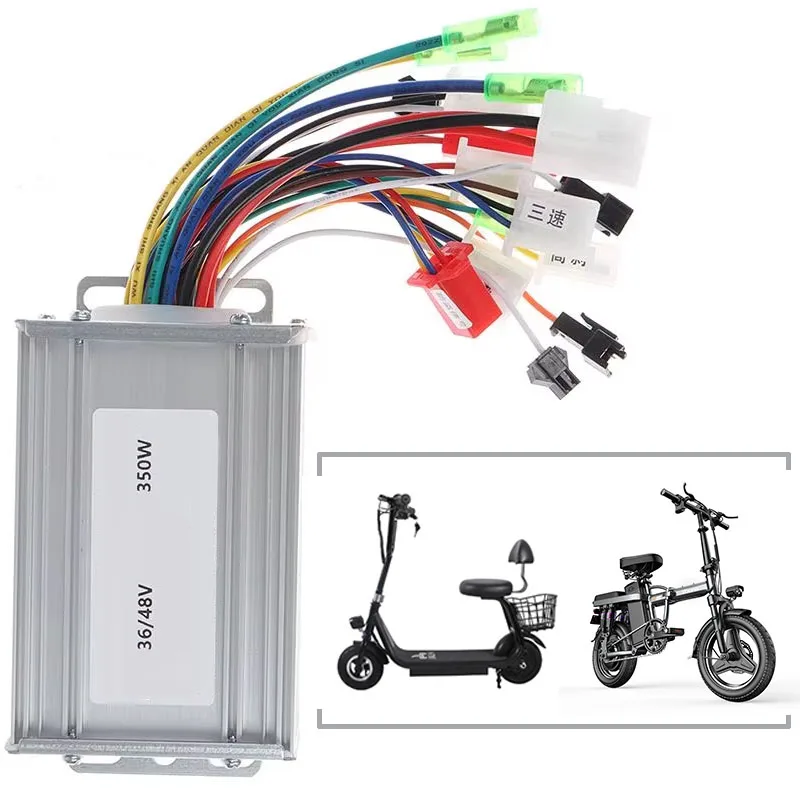 電動自転車アクセサリー 36 V/48 V 電動自転車 350 ワットブラシレス DC モーターコントローラ電動自転車 E-バイクスクーター