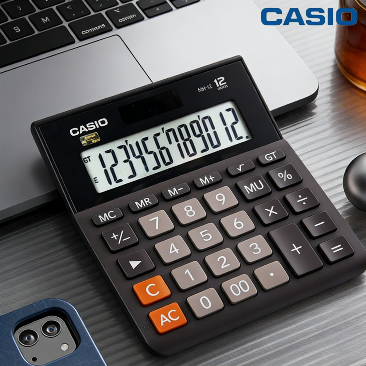 カシオ(CASIO) 大・中・小規模企業のオフィス・会計・会計向け電子卓上音声電卓 MY/DY/GY-120