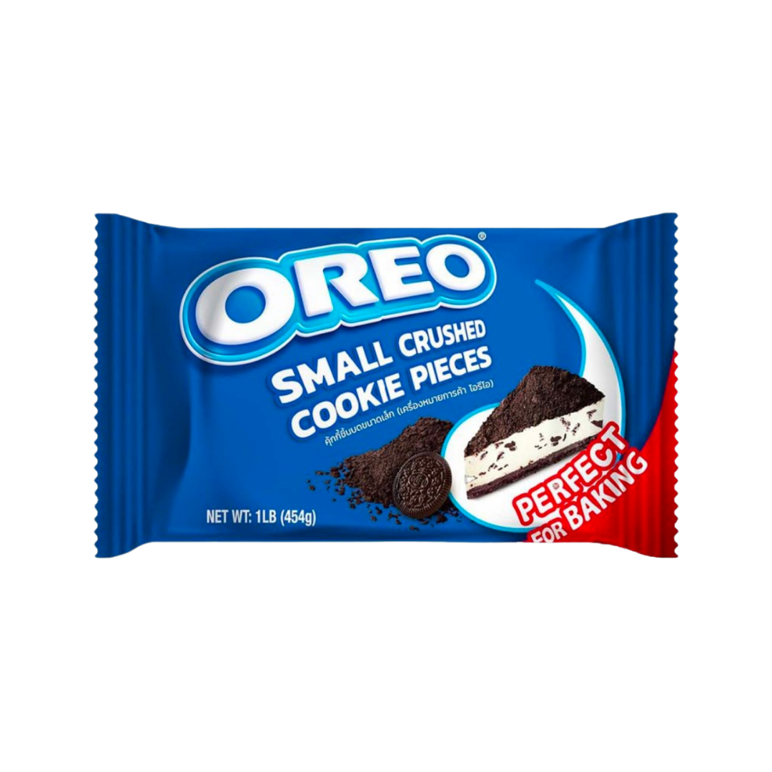 Oreo クラムス 小さな砕いたクッキー片 454g デザートやケーキトッパー、ボバティー用の焼き菓子
