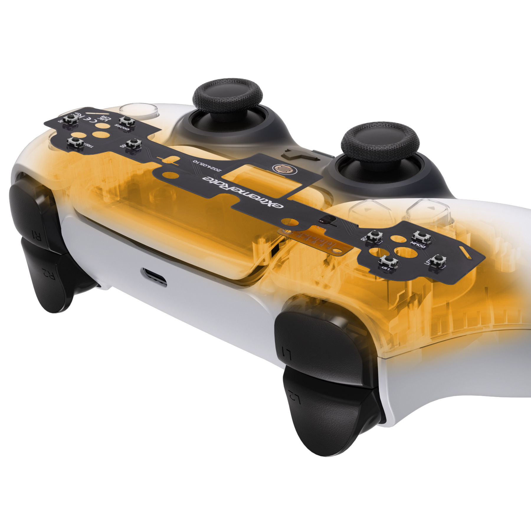 eXtremeRate フェイス クリッキー キット V3、カスタム触覚スイッチ Dpad アクション ボタン、PS5 コントローラー用マウス クリック キット BDM-010 BDM-020