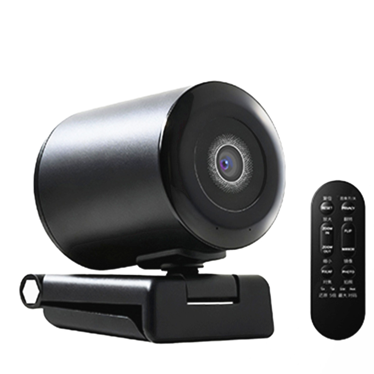 12MP 4K USBウェブカメラ 10倍ズーム 広角 オートフォーカス ウェブカメラ ビデオ会議 オンライン教育用 USBデジタルカメラ