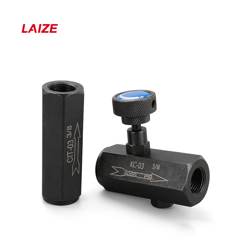 LAIZE 空気圧油圧スロットルチェックバルブ一方向空気流量圧力制御 CIT-02 CIT-03 CIT-04 CIT-06 KC-03 KC-04 KC-06