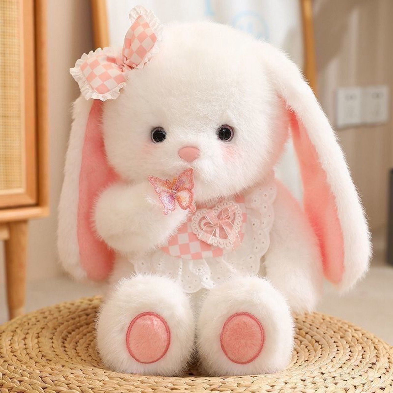 新しいベビーシリーズぬいぐるみ子供のための人形かわいいウサギクマソファリビングルームの装飾クリスマスギフト