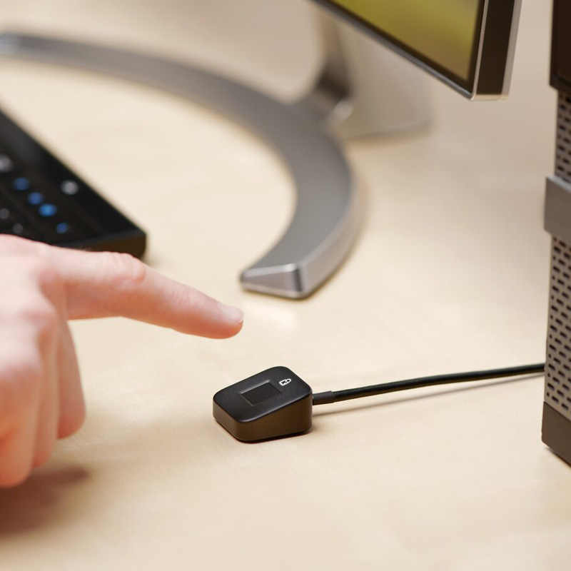Kensington VeriMark デスクトップ 2.0 指紋キー K64741、Windows Hello/SDCP ESS 認定、Microsoft