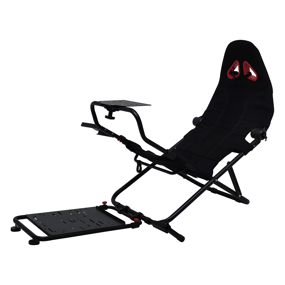 卸売屋内ゲームカーシートステアリングホイールスタンドとギアレーシングシミュレータサポート G27 G29 G920