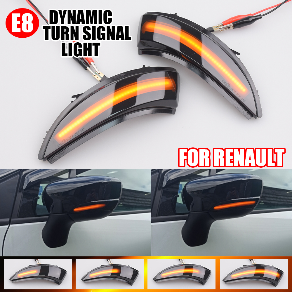 ダイナミックウインカールノー KAPTUR CAPTUR J5 H5 クリオ IV MK4 4 ルーテシア グランツアー LED ウインカー 2013 2014 2015 2016 ライト