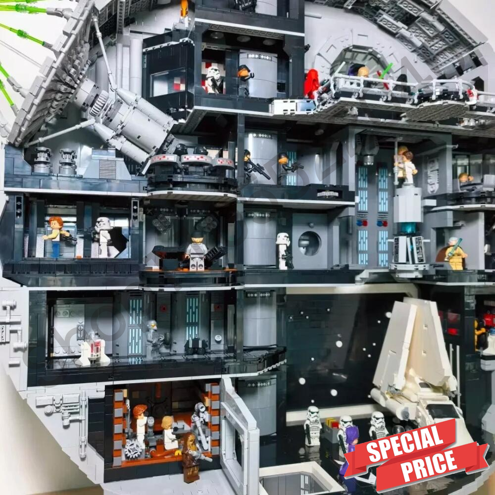 超人気の高度なプレミアムデススタービルディングブロックウォーズ UCS シリーズ 9023 ピースアセンブリグッズ装飾ファンのための