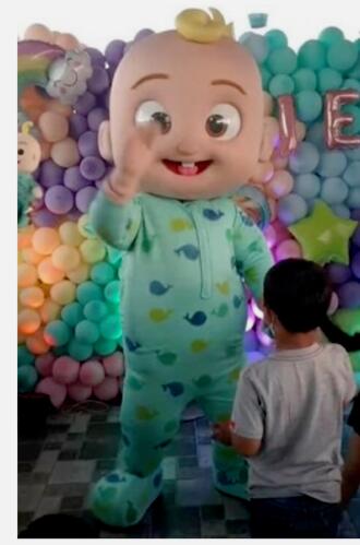 新しい大人の人形の赤ちゃん男の子マスコット衣装ハロウィンクリスマスドレス全身小道具衣装マスコット衣装
