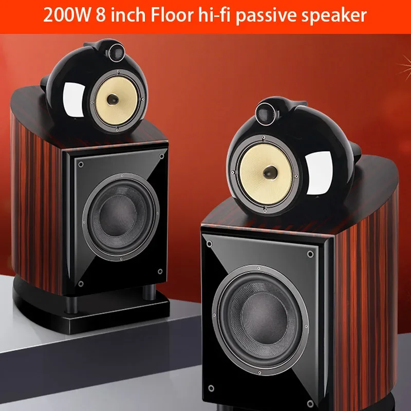 200 ワット 8 インチホームハイパワー HiFi スピーカー 3 ウェイパッシブブックシェルフスピーカーホームシアタースピーカー NPS-01 サウンドボックス DM8