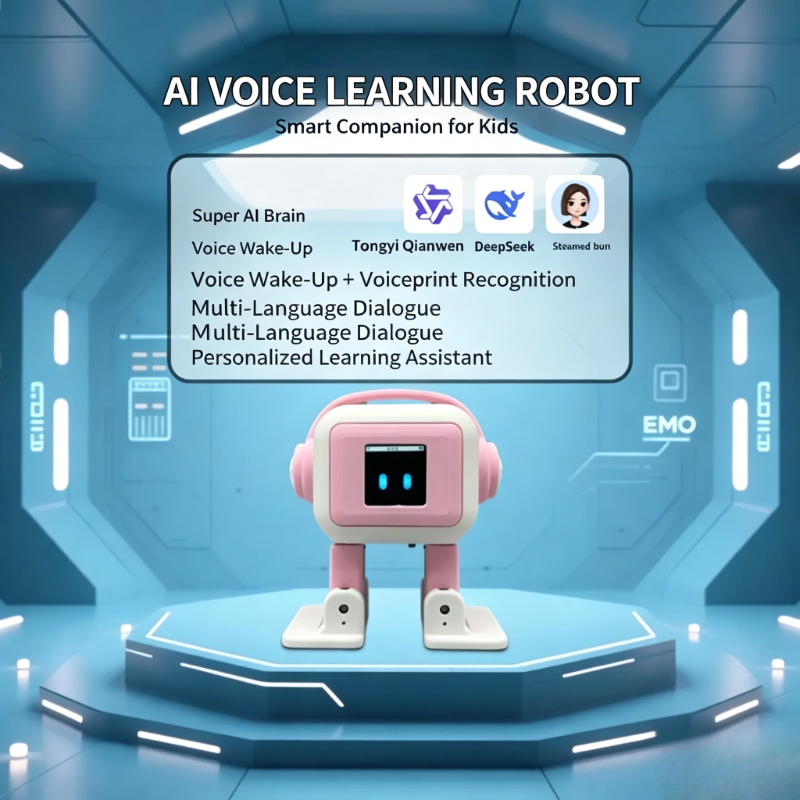 スマート感情的な AI ロボットおもちゃ音声制御センシングインタラクティブ電子ペットエンターテイメントおもちゃすべての年齢の男の子への完璧なギフト