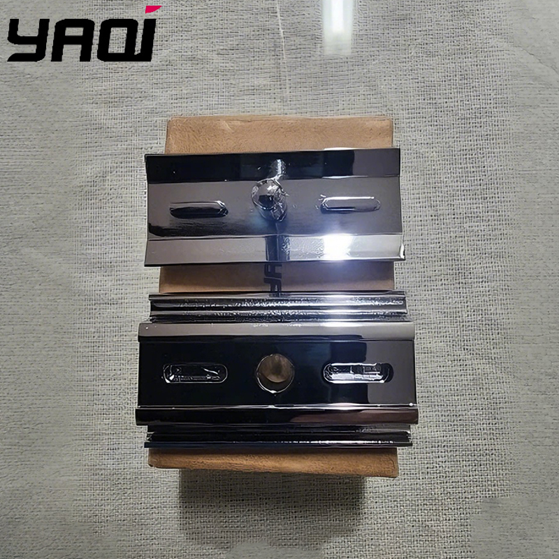 2026 Yaqi クロームカラー水銀男性安全カミソリヘッドフラッシュセール 1.25 ミリメートルの刃ギャップと 45 グラムの重量快適なシェービング