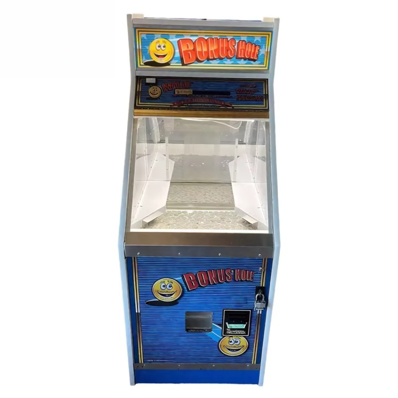 カスタムミニユーロアーケード償還コイン式ゲームメーカーゲームセンター販売用ボーナスホールコインプッシャーマシン