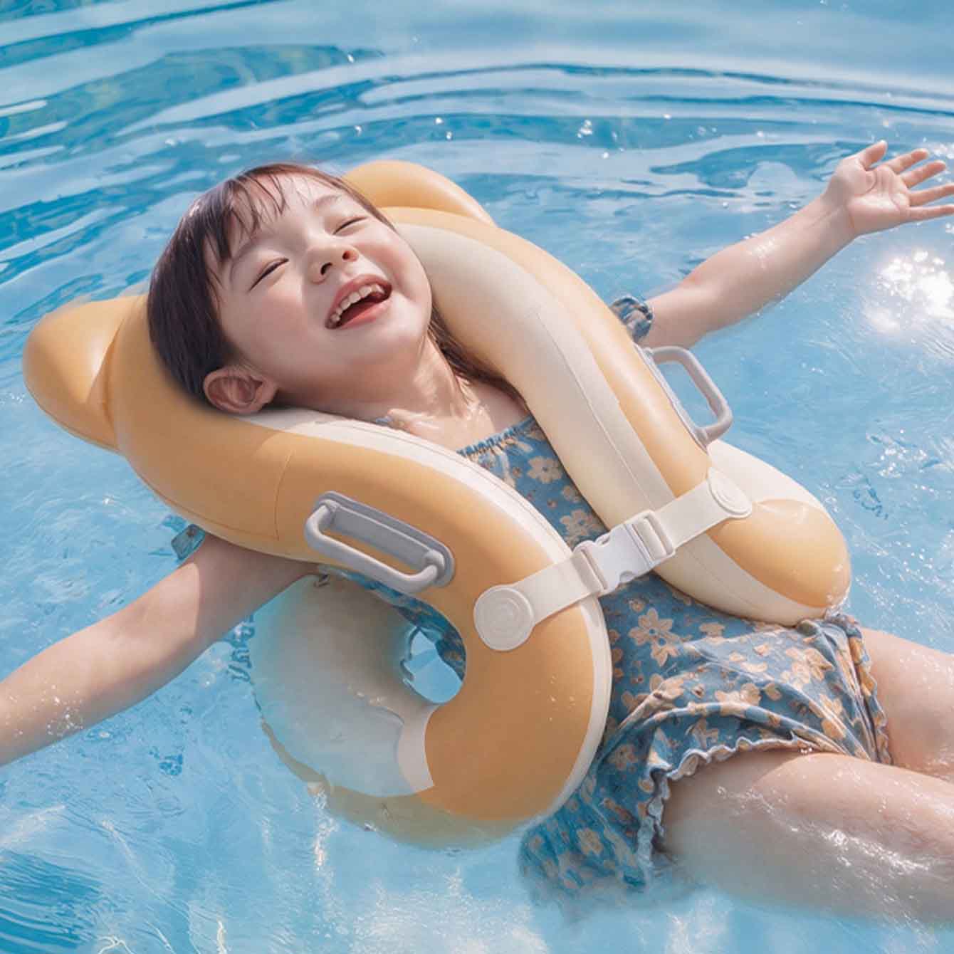 1PC 水泳リングインフレータブル PVC フローティングリングポータブルスキューバギア安全なプールのための Pla プールインフレータブルフロート