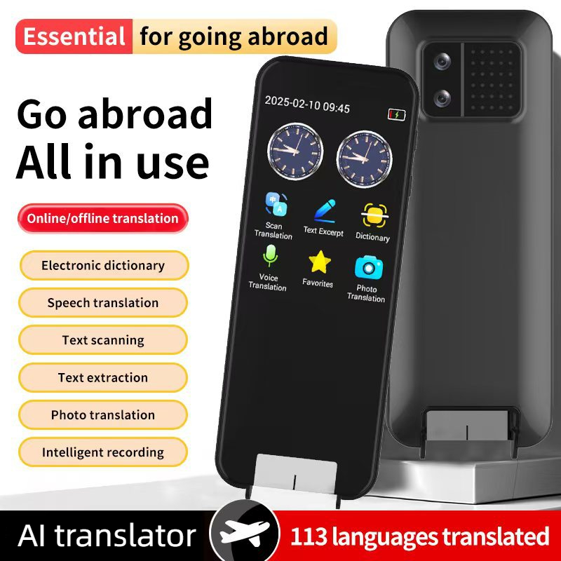 113 言語 AI 翻訳者ポータブル翻訳ペンインテリジェントスキャナオフライン翻訳スマートペン写真認識