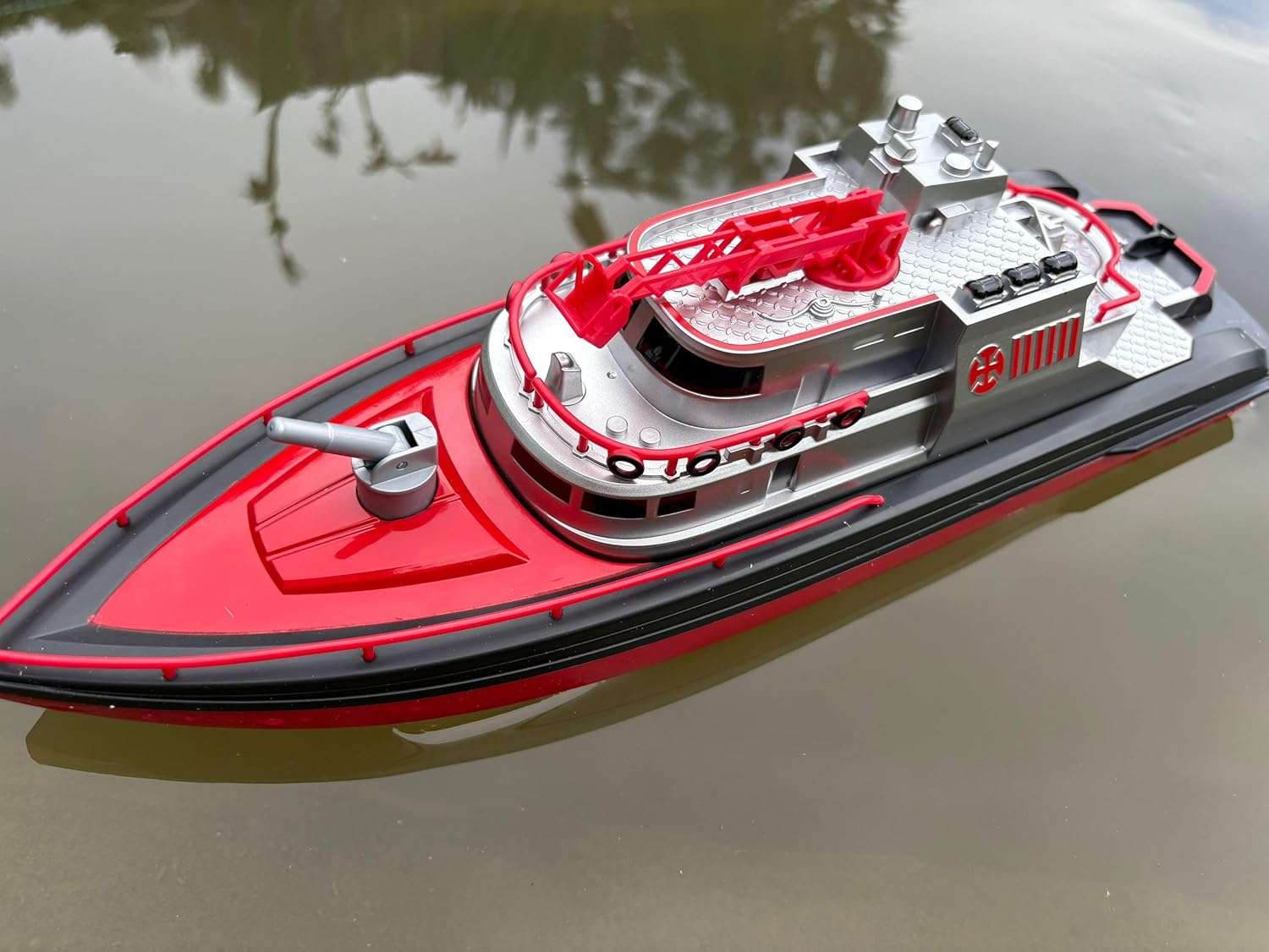 リモコン消防艇モデル H160 リモコンスプリンクラーボートモデル、夏のエンターテイメント、ウォーターエンターテイメント