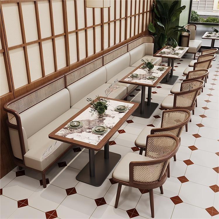 Restaurant Furniture Luxury Dining Table And Chair Sets Wholesale