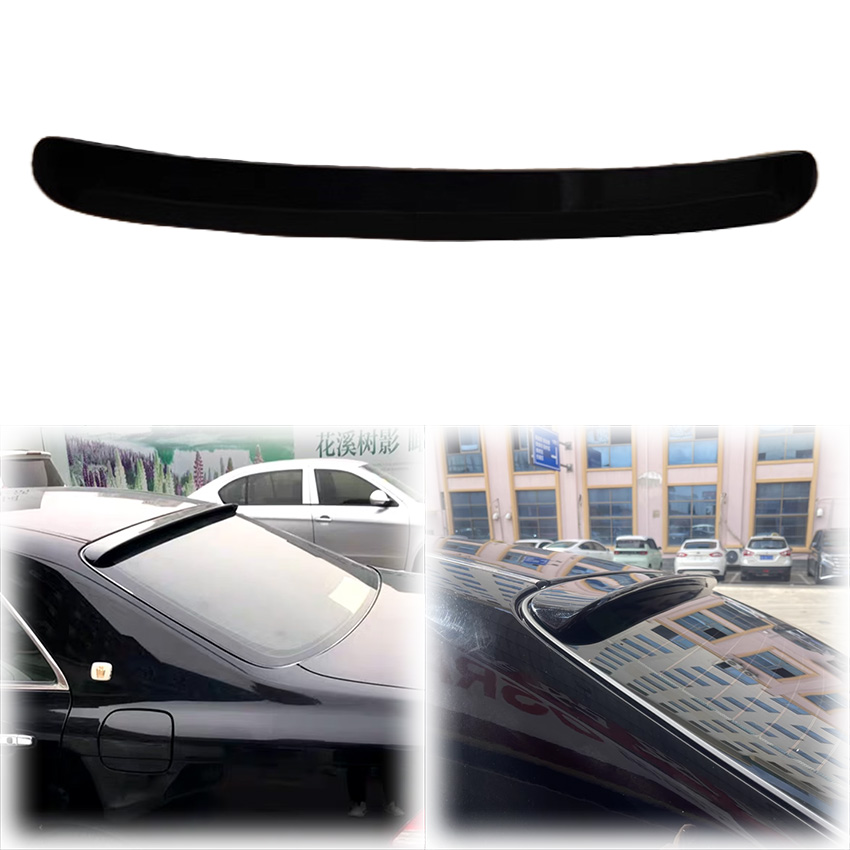2005 から 2009 トヨタクラウンアスリート車のリアウィンドウルーフスポイラーウイングリップ DIY カラースプレーペイントグロスブラックホワイトボディキット