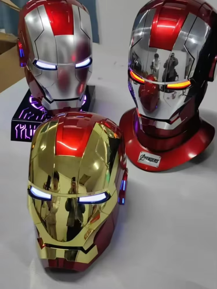 1:1 MK50 MK5 mk17 ヘルメット音声制御目ライトモデルのおもちゃ大人の技術ウェアラブルギフト