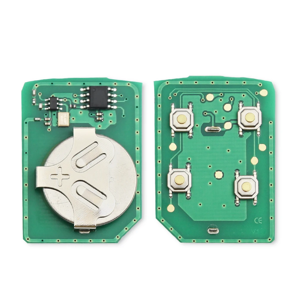 KEYYOU フォード BA BF ファルコンセダン/ワゴンキーレス車のリモート 4 ボタンキーパッド交換車のキー 433MHZ ASK