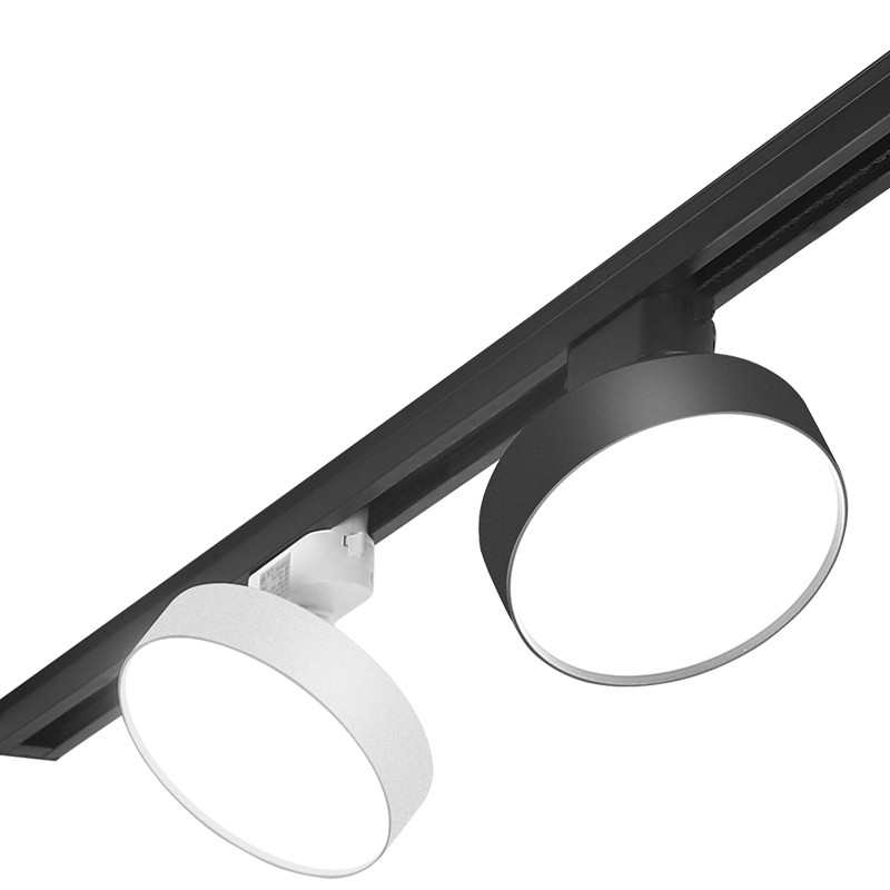 9 ワット 12 ワット 18 ワット 24 ワット Led COB トラックライト調光可能な天井レールトラック照明スポットレールスポットライト交換ハロゲンランプ AC110/220V