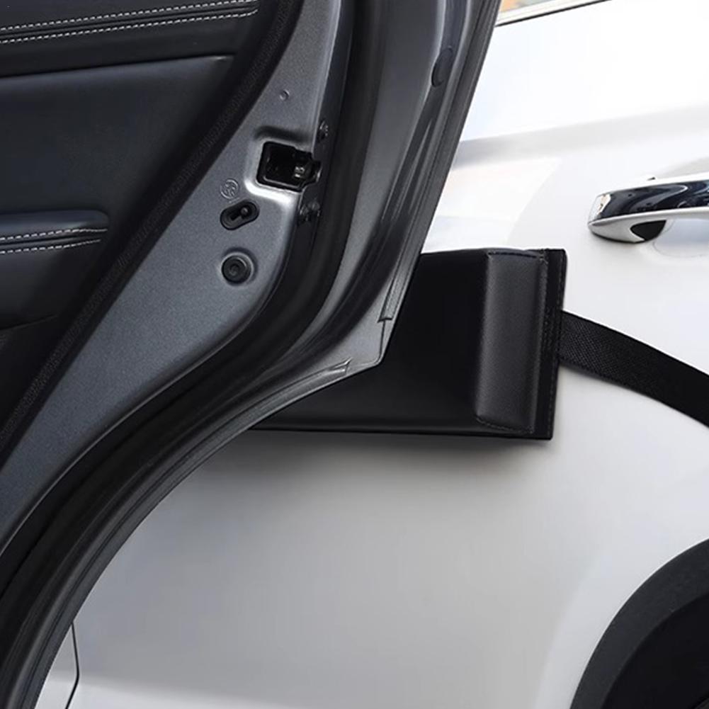 98 × 11 × 4 センチメートル車のドアプロテクター磁気折りたたみ接続スタイルボディサイドエッジガード装飾アンチスクラッチ保護ストリップ