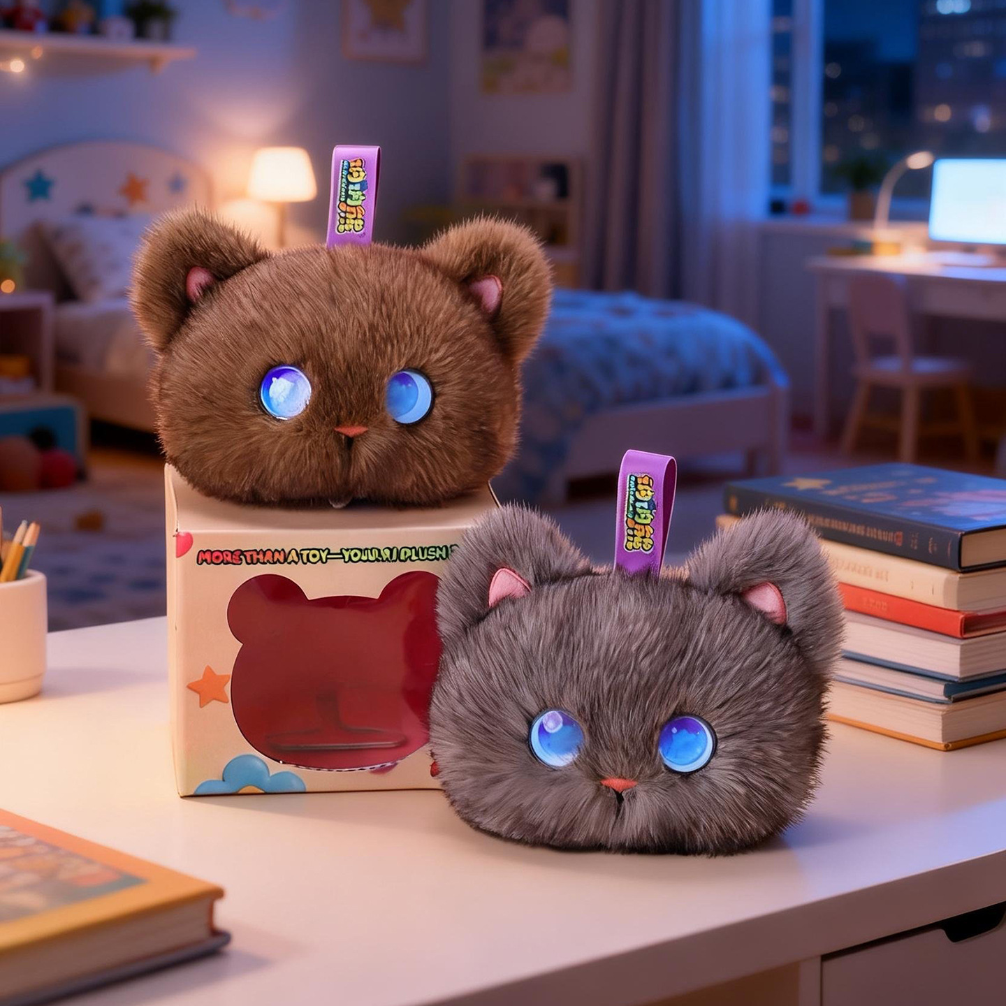 Tobot AI ぬいぐるみ猫のおもちゃインタラクティブ感情的なコンパニオンロボットぬいぐるみ子供教育トレンディな子供のぬいぐるみ