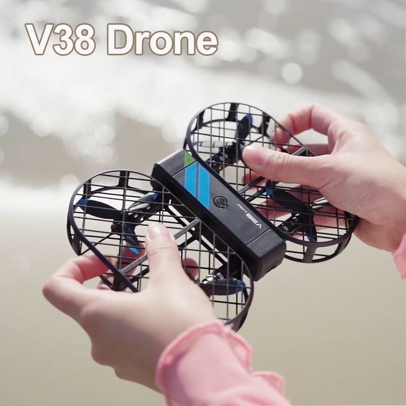 4DRC 新 V38 ミニ RC ドローン 6K HD カメラ WIFI FPV ドローンポケットリモコンヘリコプター折りたたみ Quadcopter おもちゃギフト子供のため