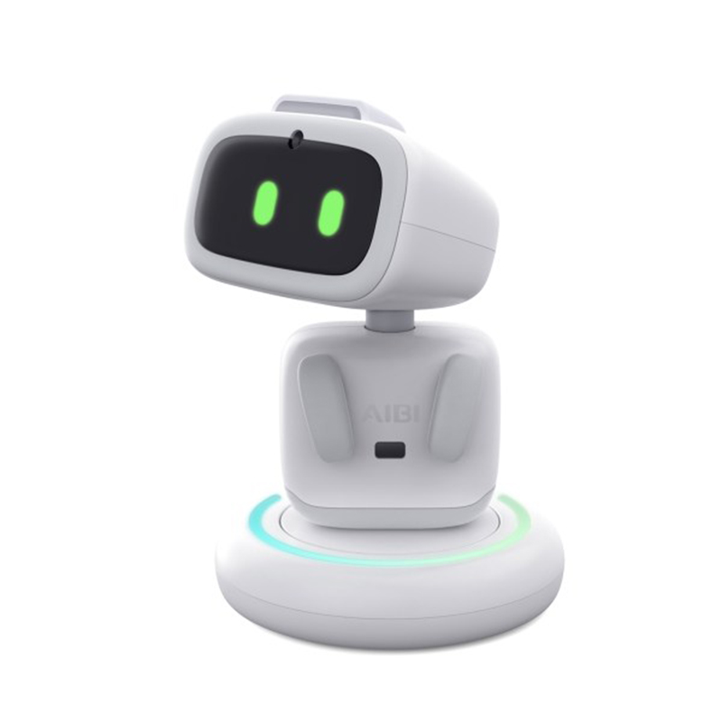 AIBI スマートインタラクティブロボットおもちゃ - 子供/大人の同伴のための電子ペットおもちゃ - 音声コントロール、ダンス