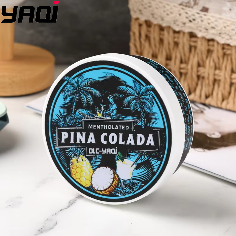 2026 YAQI 170 グラムシェービングソープ YAQI シェービングクリーム PINA COLADA Atisan 男性用