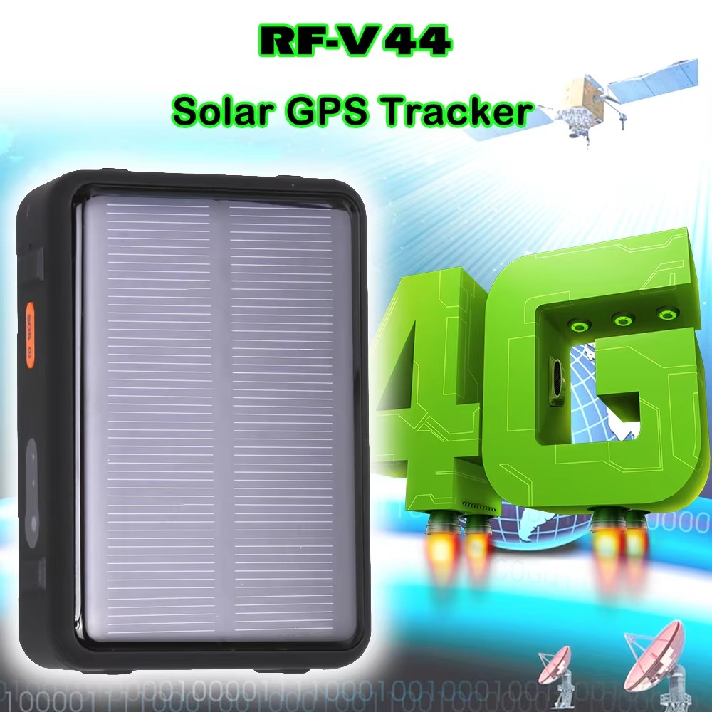 RF-V44 4 グラムソーラー GPS トラッカー防水 IP67 リアルタイム GPRS ロケーター犬羊牛馬追跡装置温度精度