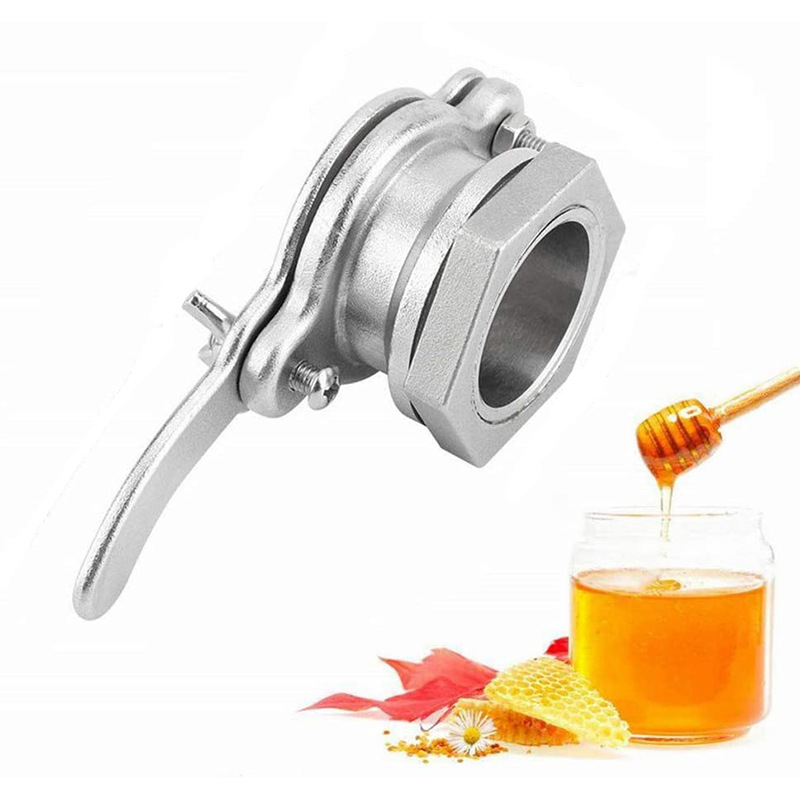 ステンレス鋼の養蜂機器蜂蜜ゲートバルブ、蜂蜂蜜抽出器蜂蜜瓶詰め農業ツールの流れを調整します