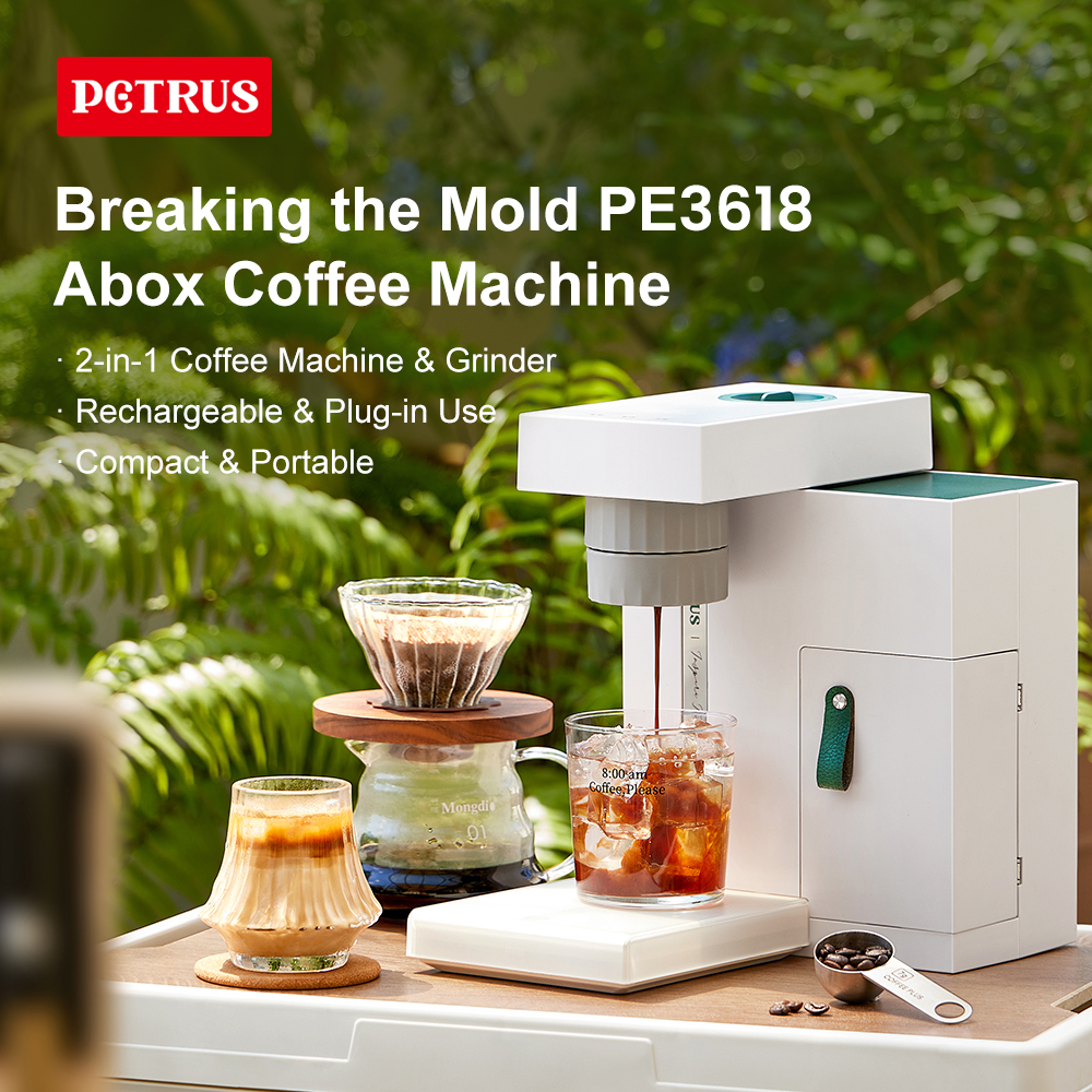 Petrus Coffee Machine 2 in 1 コーヒーメーカー グラインド