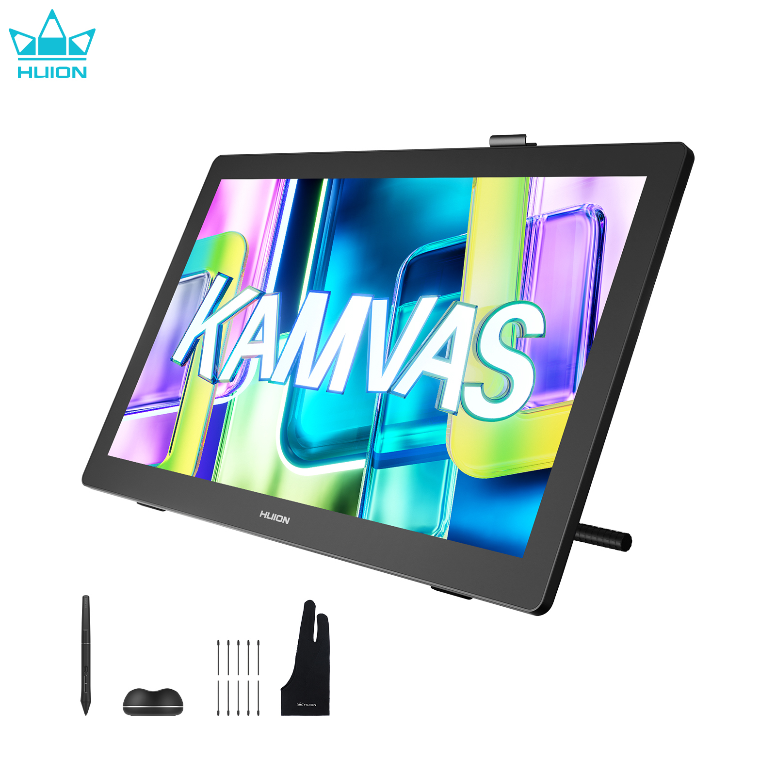 Huion Kamvas 22 Gen 3 新しいグラフィックタブレット 2.5K スクリーン 90Hz ディスプレイ PenTech 4.0 16K 圧力スタイラス描画用キャンバスガラス 2.0