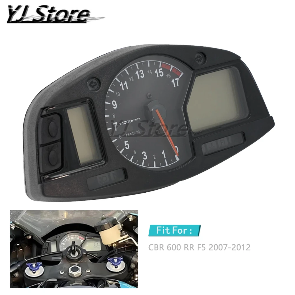 ホンダ CBR 600 RR F5 2007 - 2012 08 09 10 11 オートバイスピードメータータコメーターゲージメーター走行距離計器アセンブリ