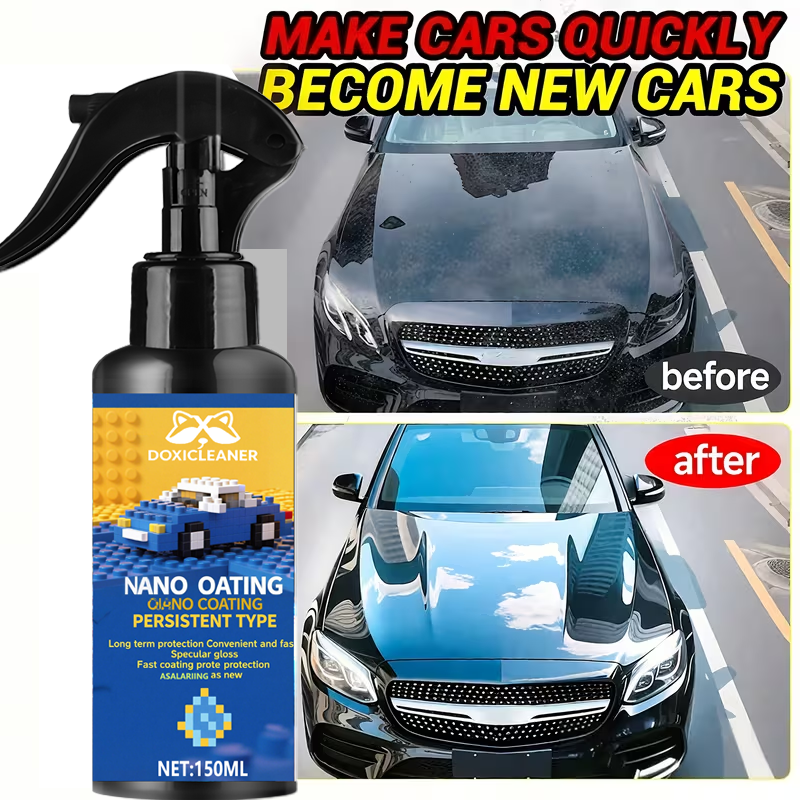 3-in-1 ナノコーティングスプレー（自動車用） - 高品質の耐傷性処方、高光沢効果、あらゆる自動車塗装タイプに対応