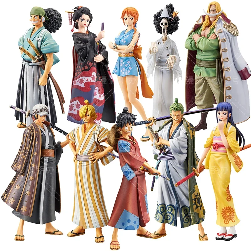 18 センチメートルワンピースアニメフィギュアルフィゾロチョッパーナミアクションフィギュアワノ国のおもちゃキッズギフトグッズモデル
