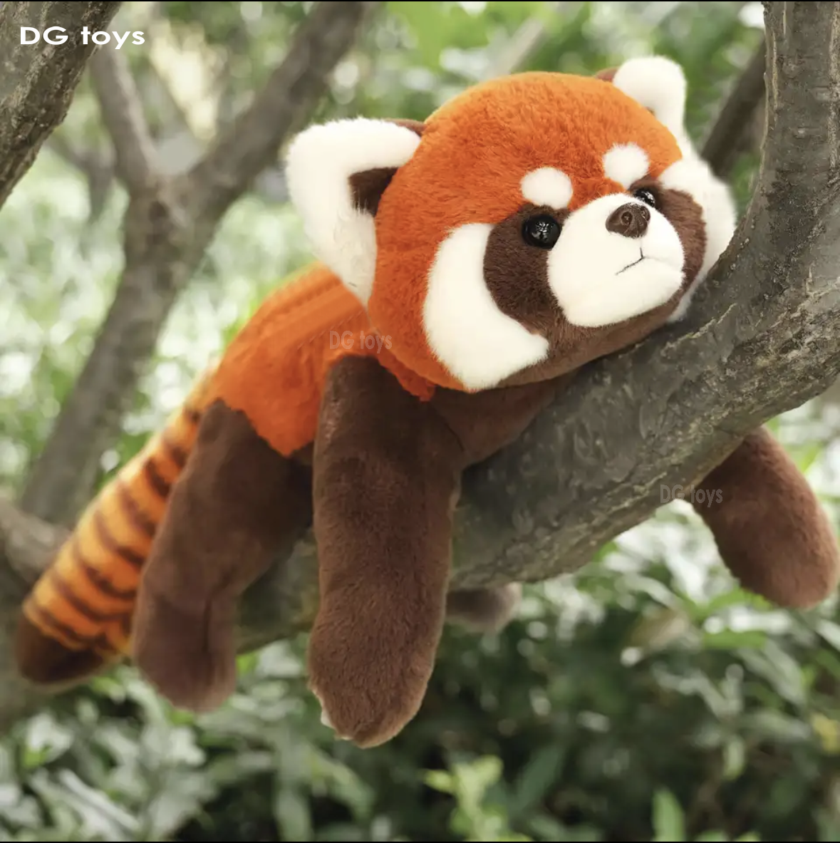 リアルなレッサーパンダぬいぐるみアライグマぬいぐるみかわいいパンダぬいぐるみおもちゃギフト子供のためのガールフレンド誕生日男の子クリスマスギフト
