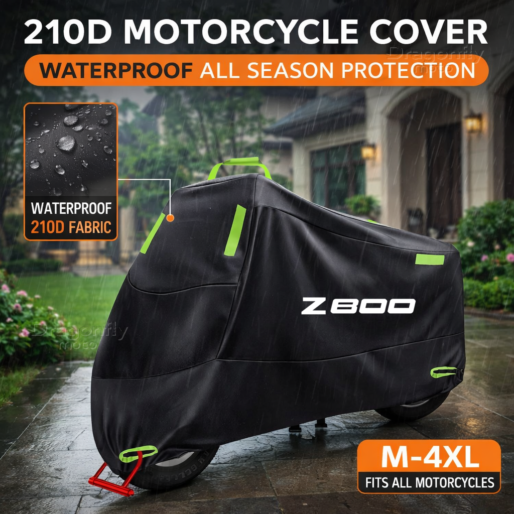 カワサキ Z 800 z800 2013-2016 Z800 オートバイカバー防水屋外スクーター UV プロテクターレインカバー反射