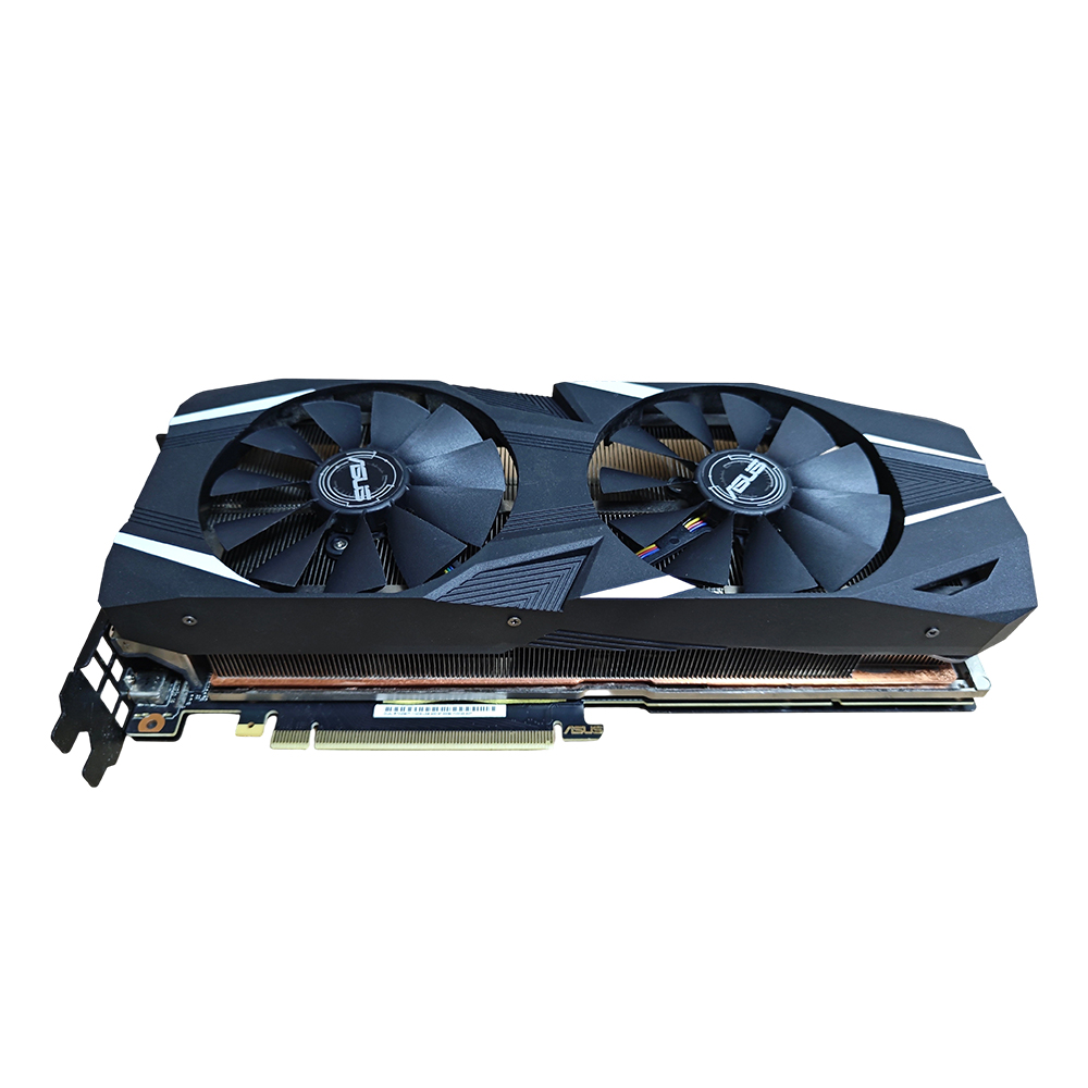 ASUS RTX 2080 Ti 11GB GDDR6 352bit GPU DUAL-RTX2080TI-11G グラフィックカード PCI-E3.0 HDMI DP USB Type-C インターフェース ゲームまたはオフィス