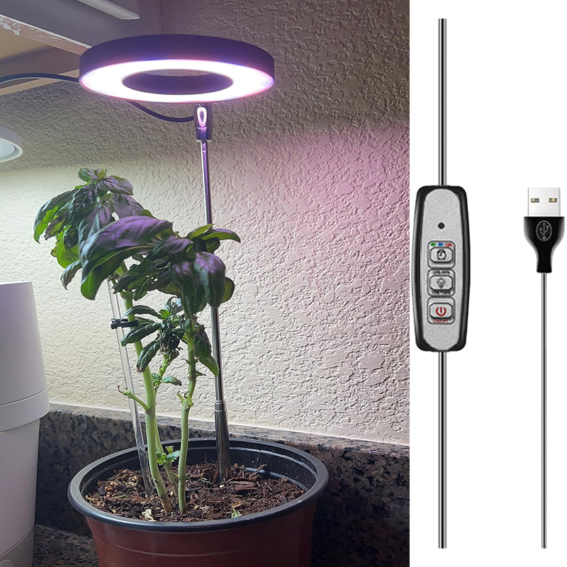 フルスペクトル LED 成長ライト成長ランプ屋内水耕植物 LED 植物成長ライト Phyto ランプ USB Phytamp 苗花用