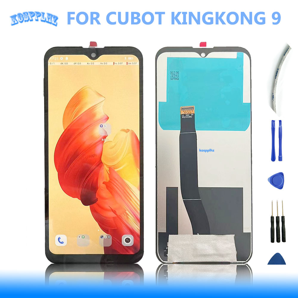 オリジナル新 Cubot キングコング 9 FHD Kingkong9 Lcd ディスプレイタッチスクリーンデジタイザアセンブリの交換キングコング 9 キングコング AX