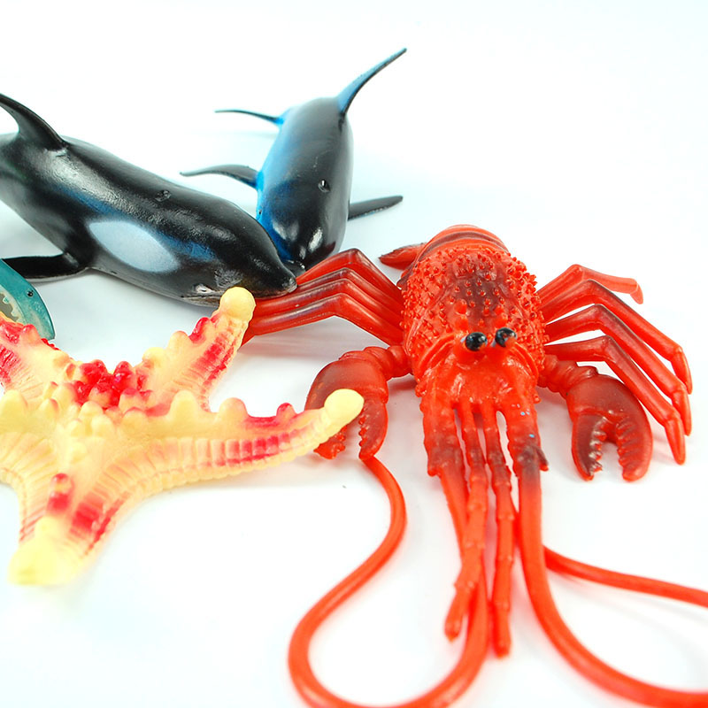 BO073 昆虫海洋動物赤ちゃんのおもちゃセット安全なプラモデル幼児知育玩具ゲームホームモンテッソーリゲームモンテッソーリ