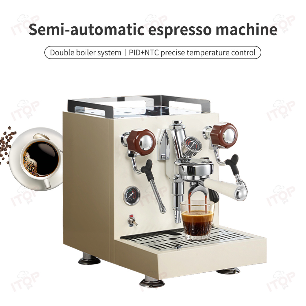 ITOP CMMK1601 E61 エスプレッソコーヒーマシンデュアルボイラー PID 温度制御商用グレード家庭用