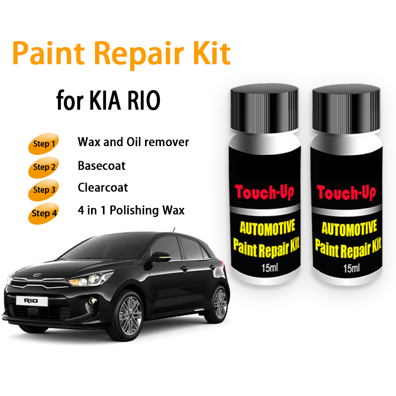 車のペイント修理キット KIA RIO タッチアップペイントスクラッチリムーバー自動車ペイントケアアクセサリー