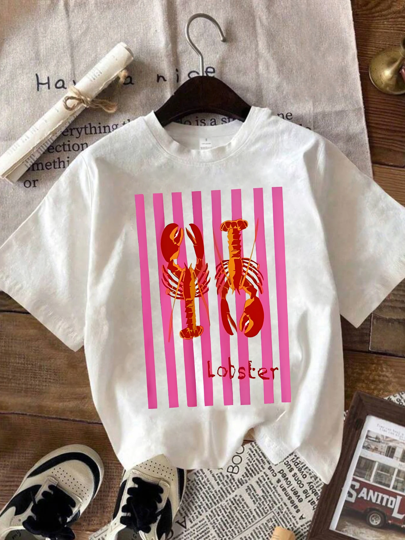 夏のファッションプリント Tシャツ女性カジュアル半袖シャツワイルドラウンドネック Tシャツ快適でソフトなストレッチ Tシャツ