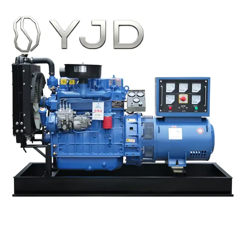 ホット販売高品質エンジンポータブル発電機カンユウパワーオープンタイプ 50/60/80kW 70KVA 中国エンジンリカルド