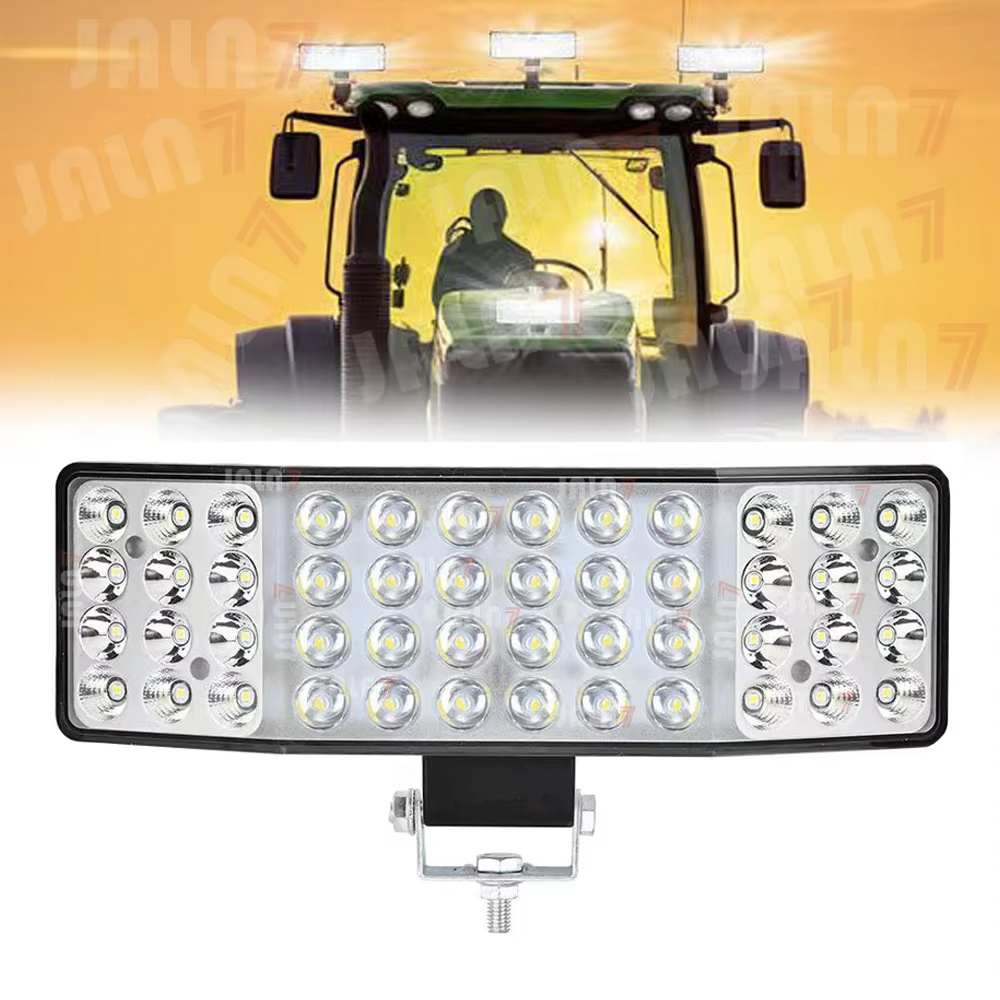 JALN7 LED ライトトラクター農場作業灯オフロード運転ハイロービームフォークリフトボートタンクヘッドライト 10V-80V