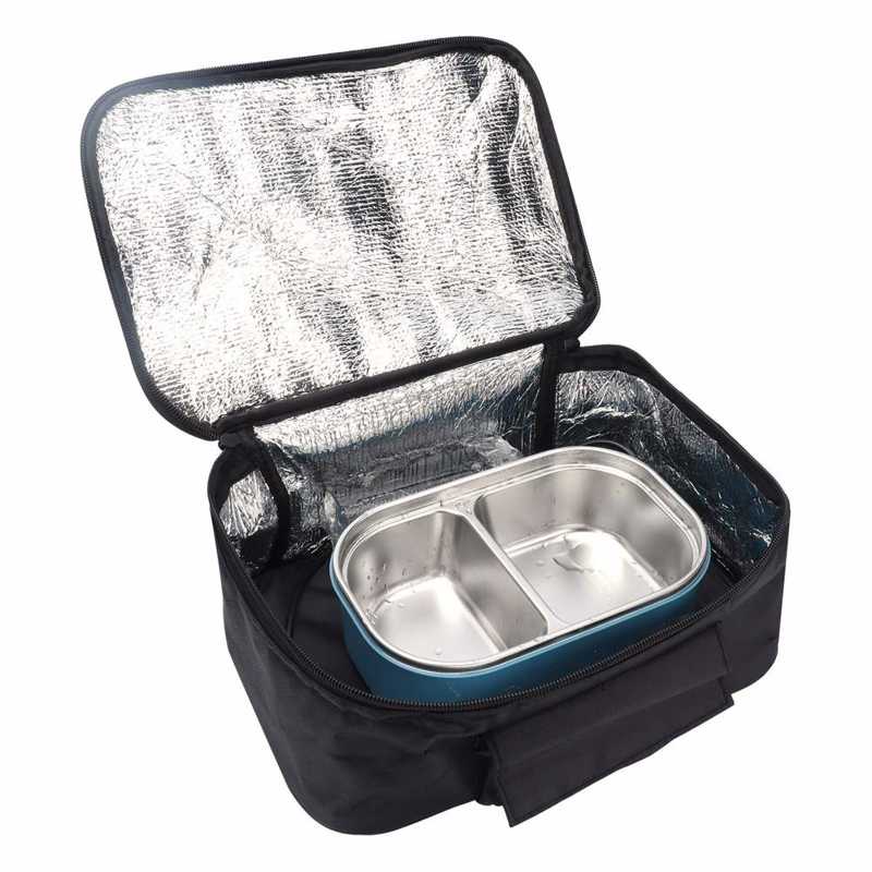 ポータブルミニカー電子レンジ 12V 電気オーブン急速加熱ピクニックボックス旅行キャンプ食品調理オーブンお弁当用